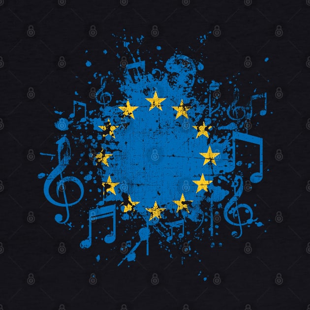 EU Europe Flag Music by Teeladen